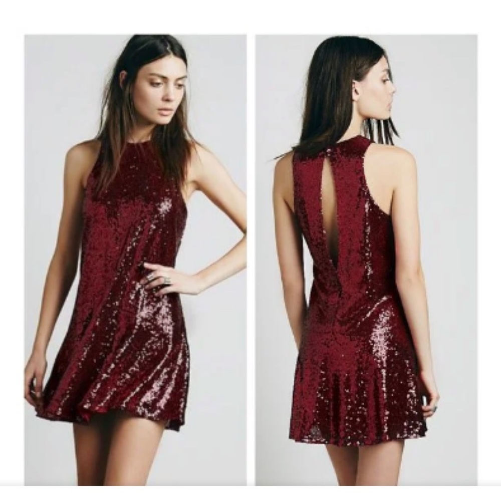 Free people liquid shine dress